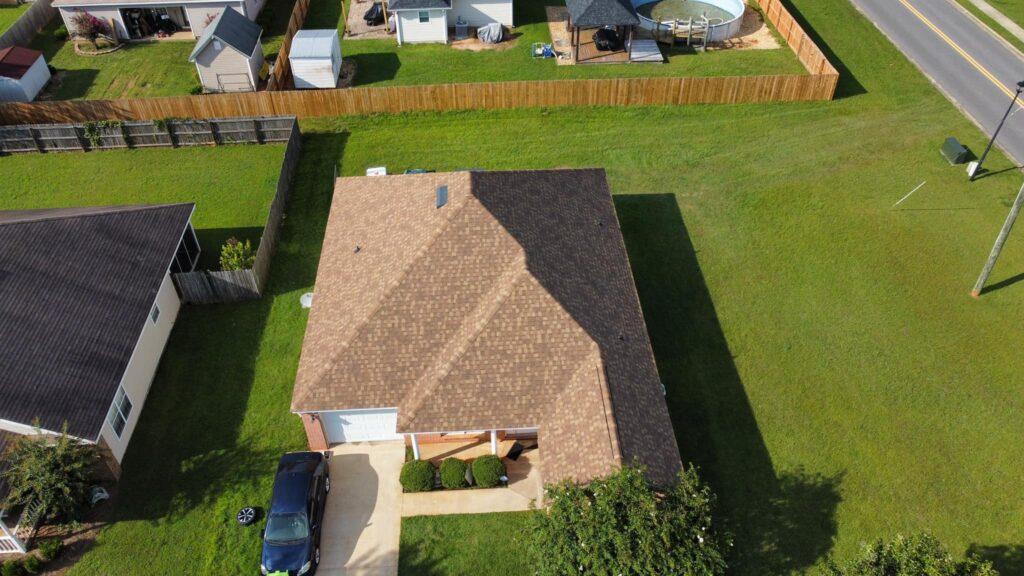Residential roofing job site 4