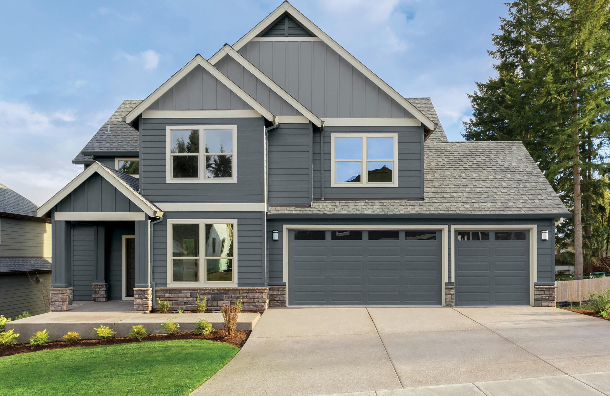 Premium vinyl siding on Colorado home